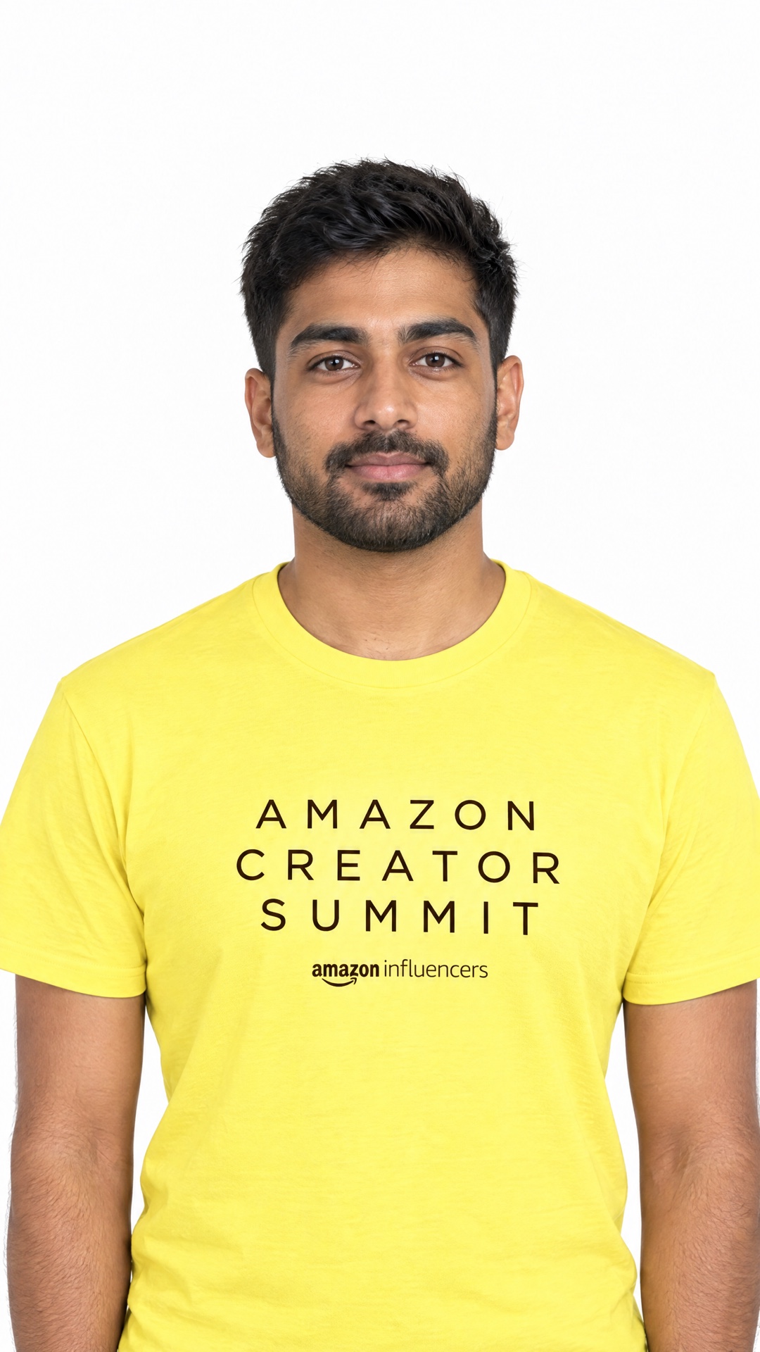 Rohan, in the Creator Summit tee